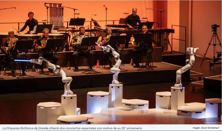 ¿Puede un robot sustituir a un director de orquesta?