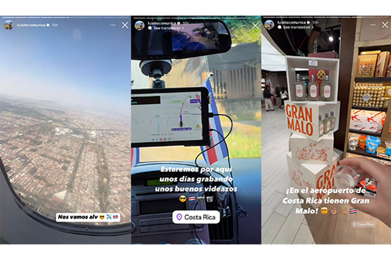 Luisito Comunica regresa a Costa Rica