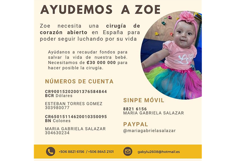 Campaña para Zoe