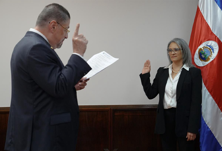 Laura Ávila, nueva presidenta de la CCSS