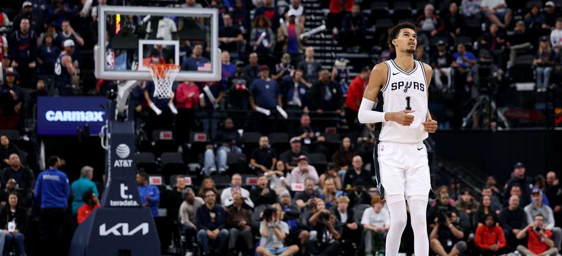 Wembanyama evita sanción y podrá jugar con Spurs en los playoffs de la NBA