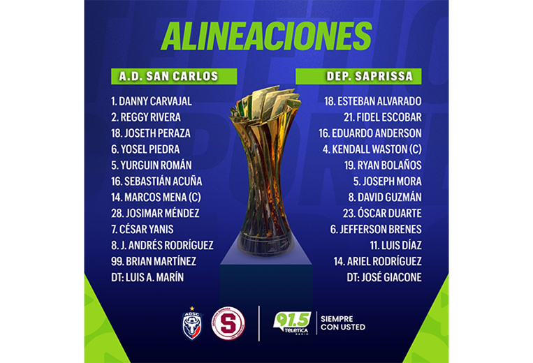 San Carlos - Saprissa