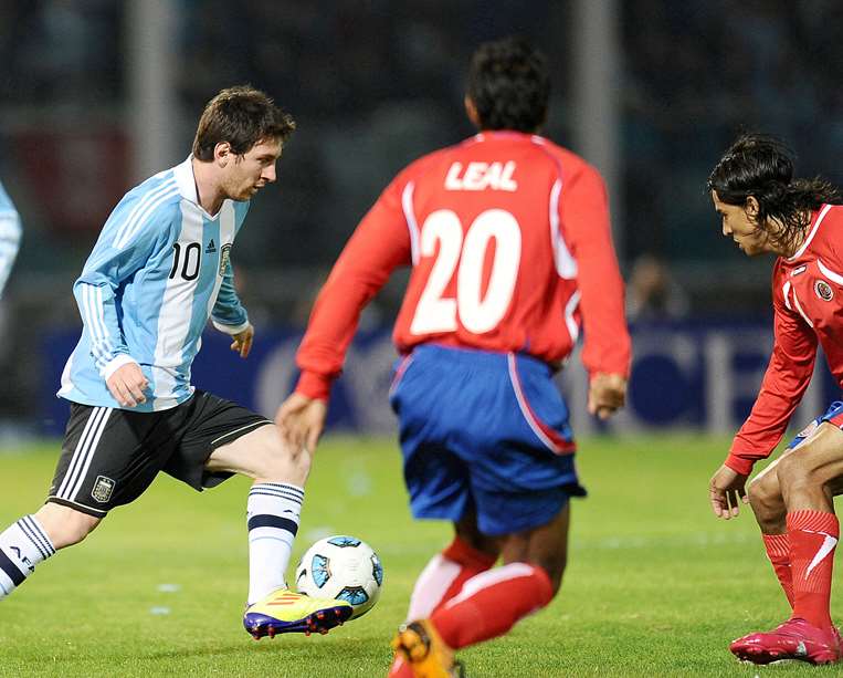 Costa Rica ante Argentina, Copa América 2011
