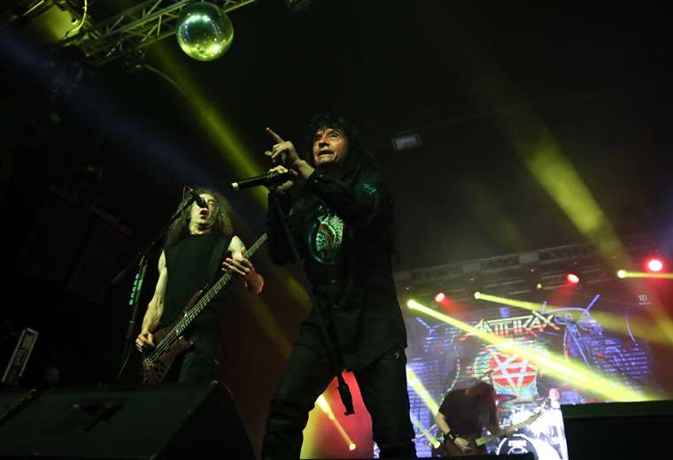 Concierto de la banda Anthrax en Costa Rica