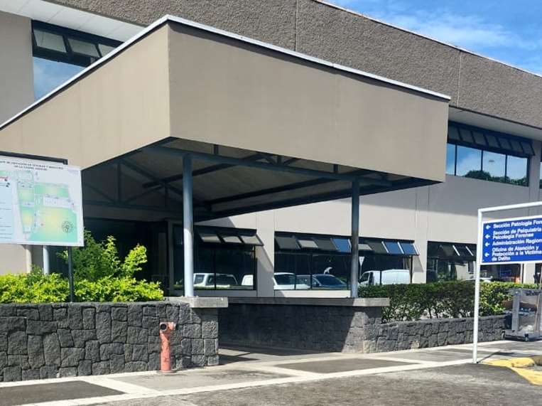 Morgue del Organismo de Investigación Judicial