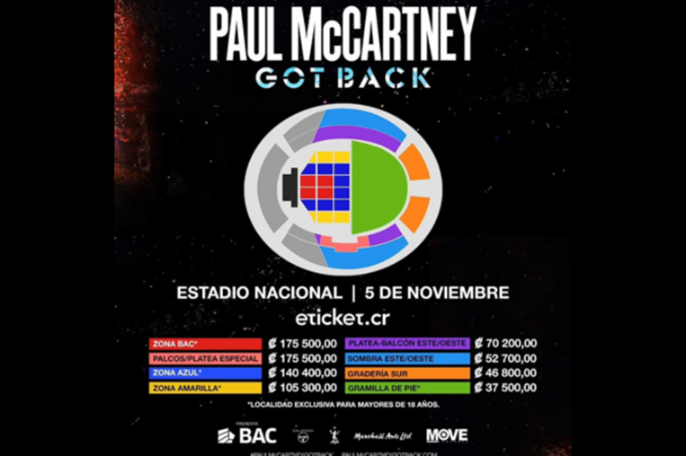 Paul McCartney concierto