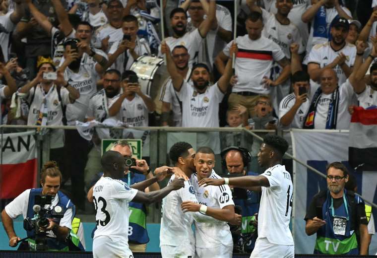 Real Madrid conquista la Supercopa de Europa al ganar 2-0 al Atalanta ...