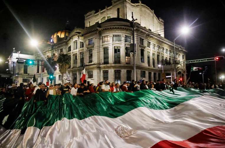 Manifestaciones en México contra reforma judicial