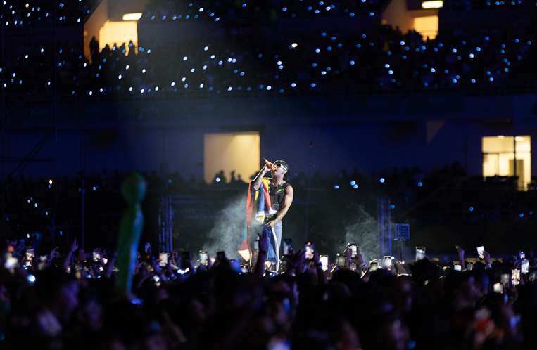 Concierto de Ferxxo en Costa Rica