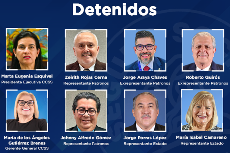 Detenidos CCSS