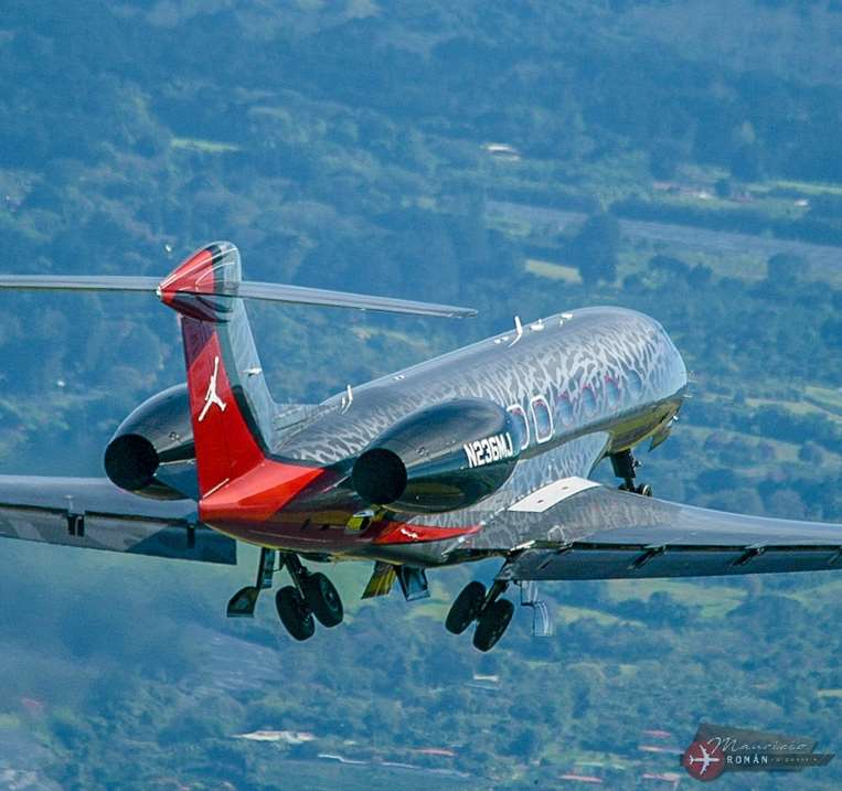 Jet privado de Michael Jordan. Foto: Mauricio Román