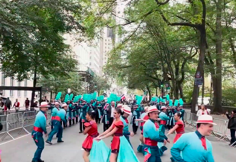 Video: Banda de Zarcero llevó “calor tico” a compatriotas radicados en EE. UU.