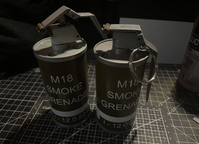 grandas de humo
