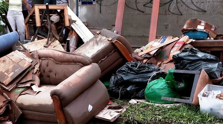 Inundación en Barrio Dent