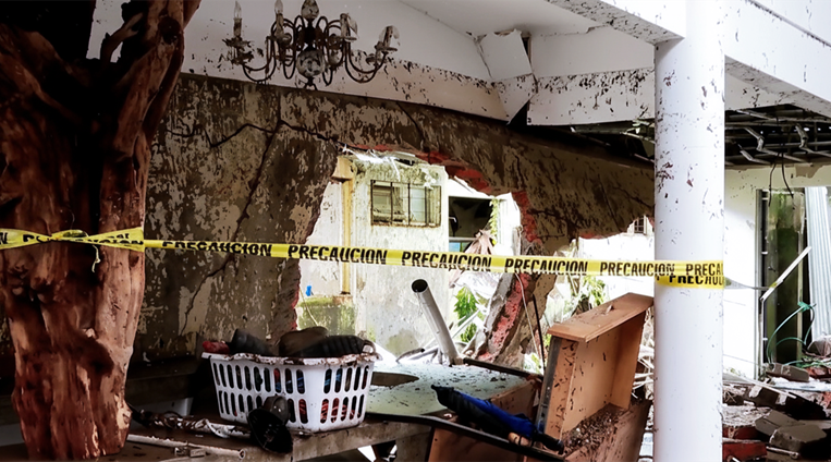 Inundación en Barrio Dent