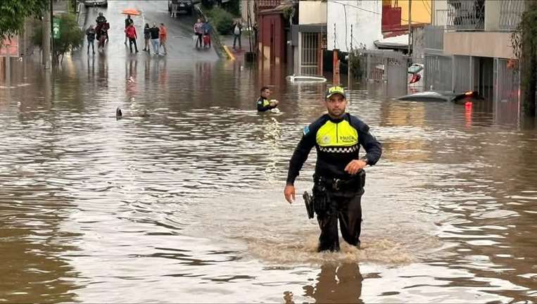 Inundaciones en Montes de Oca