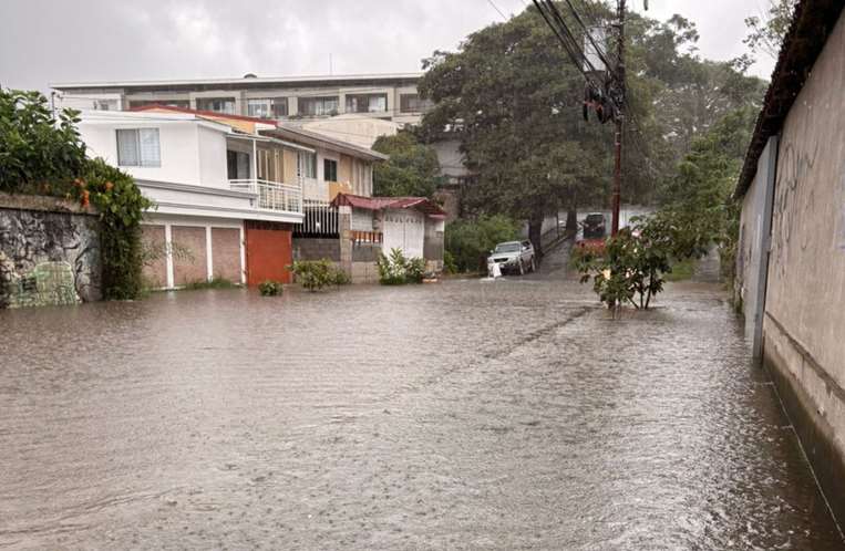Inundaciones en Montes de Oca