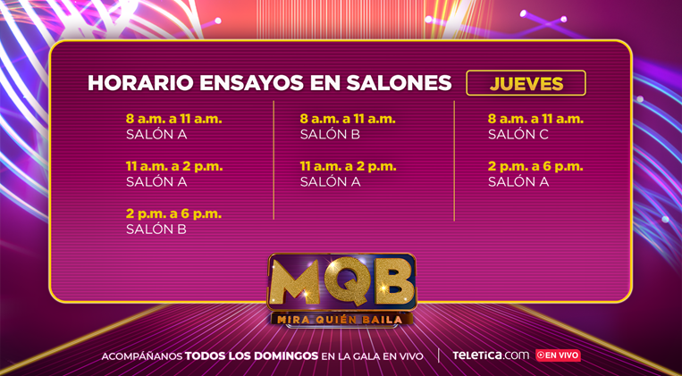 mqb horarios semana 6