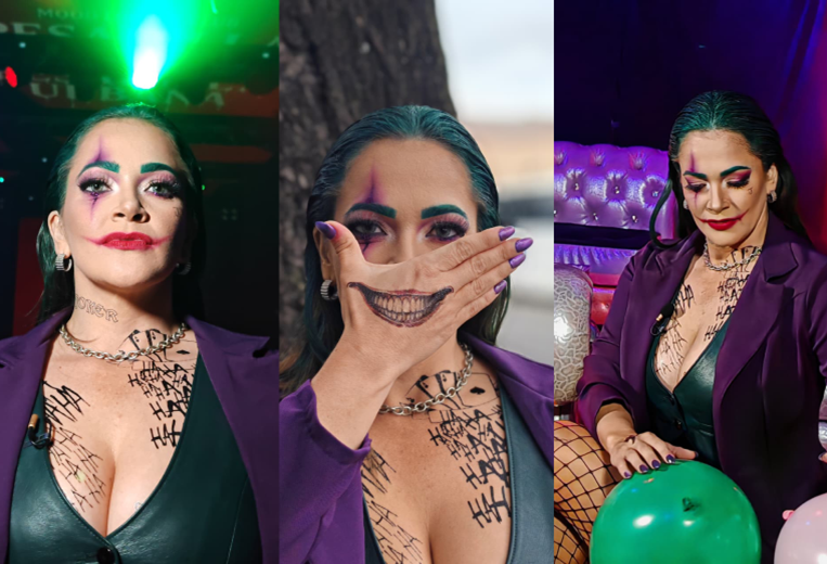 Gabriela Jiménez se disfraza por primera vez: vea aquí su transformación