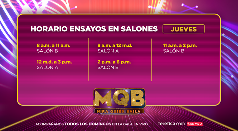 MQB- HORARIOS SEMANA 8