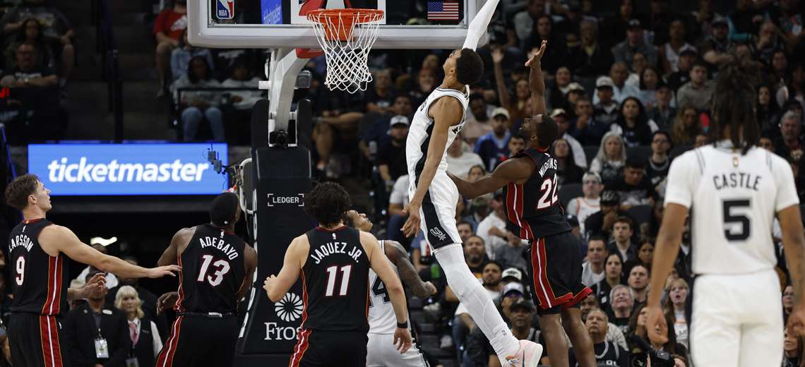 Wembanyama irrumpe en la carrera por el MVP de la NBA