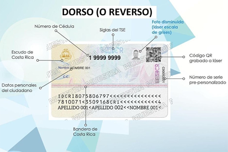 TSE cambia diseño de cédula: nuevo diseño incluye serie de medidas de seguridad