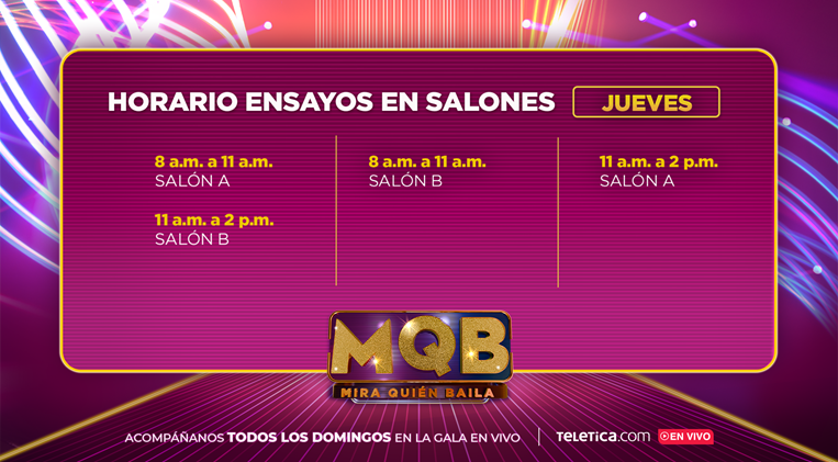 MQB horarios semana 10