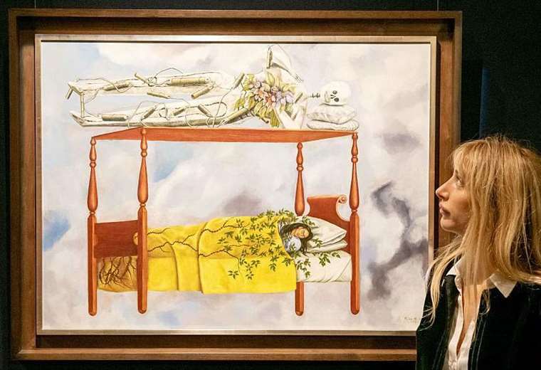La historia de la pintura de Frida Kahlo que rompió récords en una ...