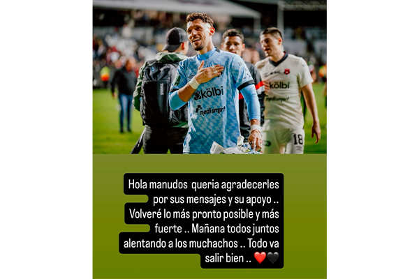 Washington Ortega, portero de Alajuelense