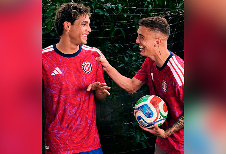 Nueva camiseta de La Sele. Foto: Prensa Fedefutbol