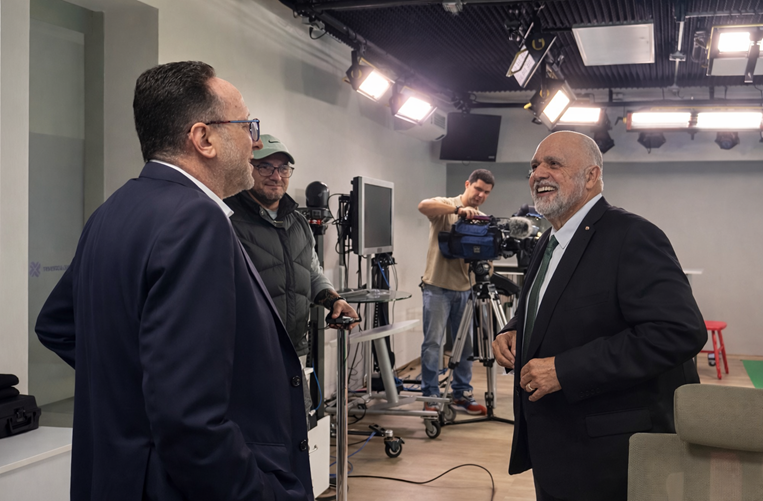 Wálter Hernández y Eliécer Feinzaig