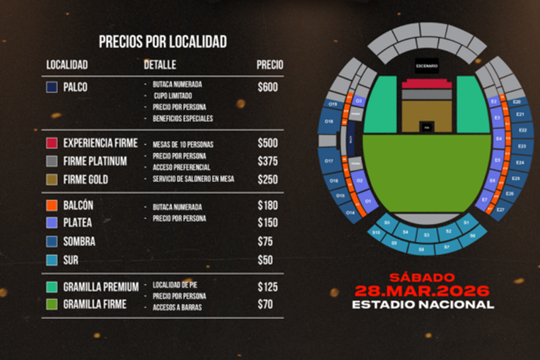 Ya supérame: Grupo Firme volverá a Costa Rica con concierto en estadio completo