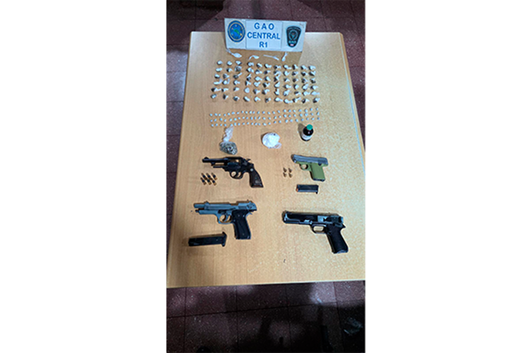 Decomiso de droga en María Reina