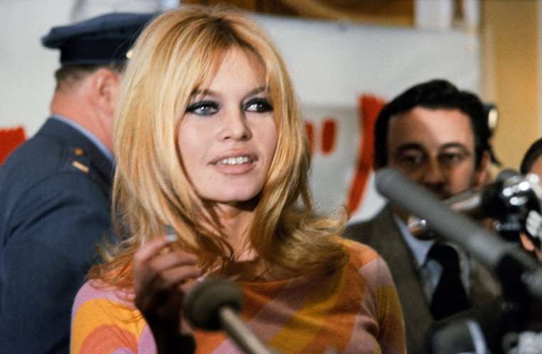 Actriz Brigitte Bardot