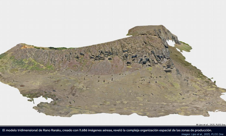 Modelo 3D podrían dar respuesta a uno de los mayores misterios de la Isla de Pascua