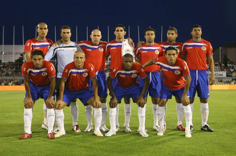 Cataluña ante Costa Rica en 2006