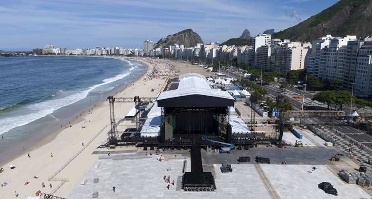Lady Gaga en Brasil