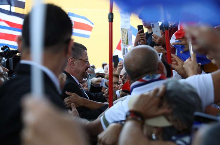 Informe de labores de Rodrigo Chaves