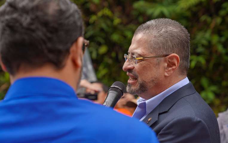Presidente de la República, Rodrigo Chaves