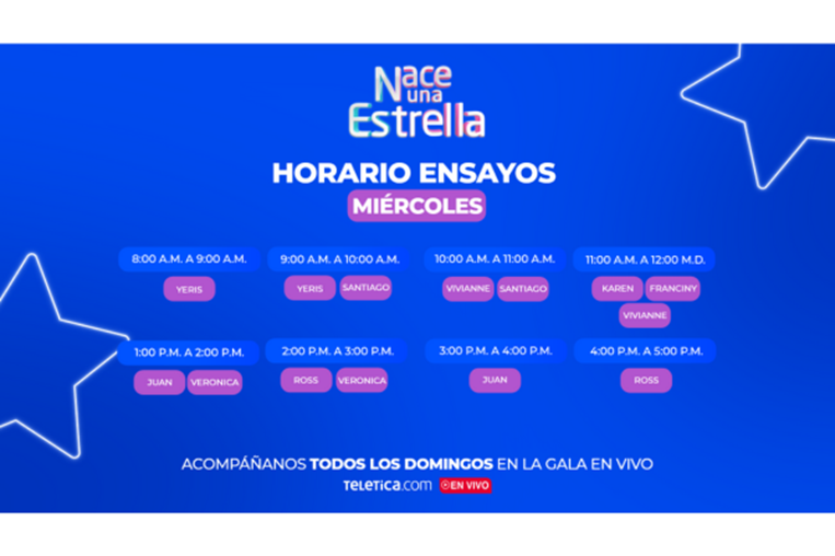 Horarios NUE7- Semana 11