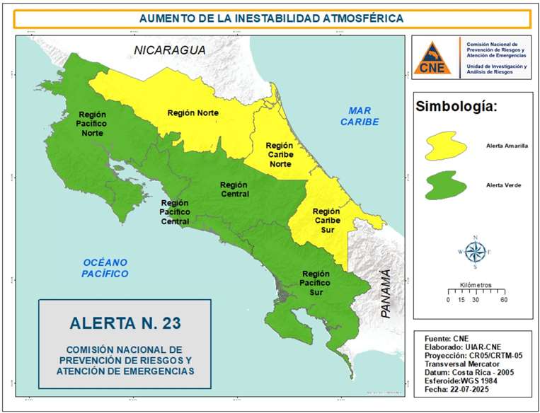 alerta amarilla
