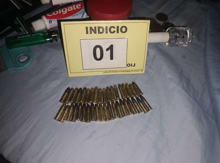 Decomisos durante allanamientos por homicidio