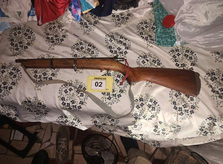 Decomisos durante allanamientos por homicidio