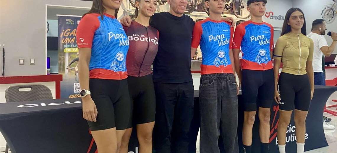 Ciclista Rigoberto Urán vino a Costa Rica para inspirar a jóvenes