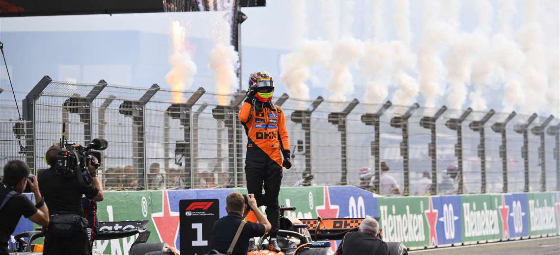En Austin, el dúo de McLaren aspirante al título de F1 ve a Verstappen en el retrovisor