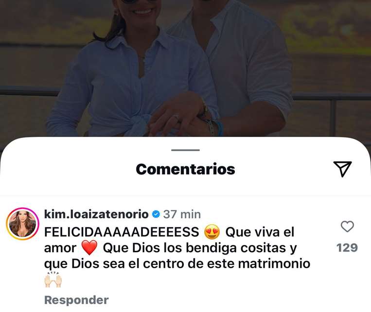 ¡Hasta la ex le comentó! Kimberly Loaiza reaccionó al compromiso de Daniel Carvajal
