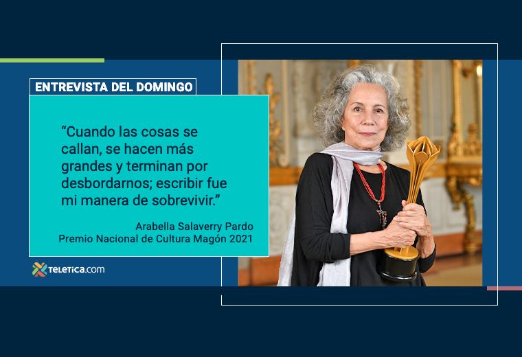 Arabella Salaverry: "La poesía me salvó la vida cuando el cuerpo estaba al límite" - Imagen de la noticia
