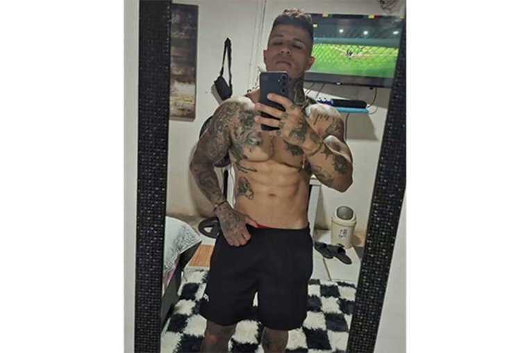 Jefry Araya, víctima de balacera en gimnasio de Cartago
