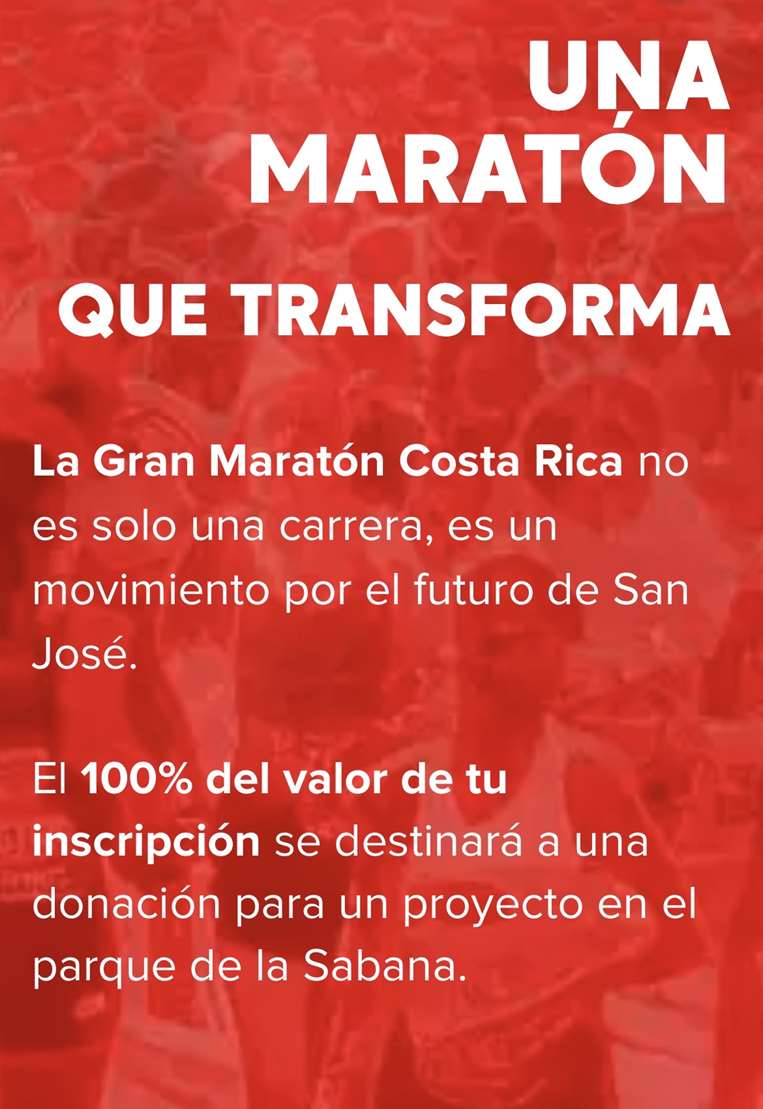 Organización de Gran Maratón San José.