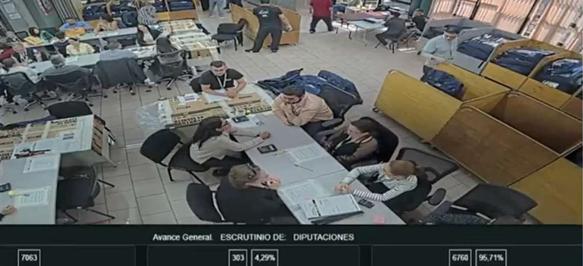 TSE inicia histórico escrutinio de elección de diputados - Imagen de la noticia